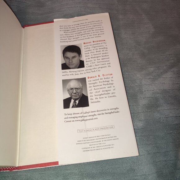 Book Now Discover Your Strengths Work Life Job Career Development M. Buckingham - Picture 11 of 11